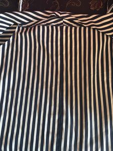 Striped Off-Shoulder Ruffle Top