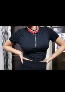 Shein Front Chain Top
