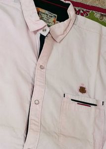 Men's Pink Casual Shirt