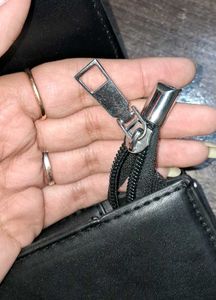 Chic Black Studded Sling Bag