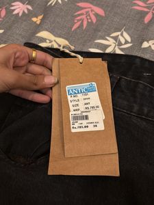 UNISEX  Black Bootcut Jeans