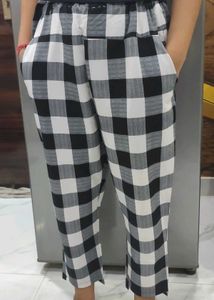 Checked Cotton Pajama