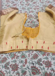 Embroidered Silk Blouse