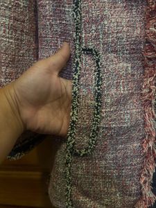 Chic Pink Tweed Jacket