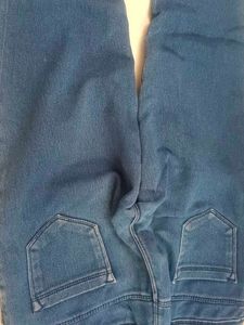Classic Blue High-Waisted Jeans