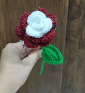 Handmade Crocheted colorful Roses 💐