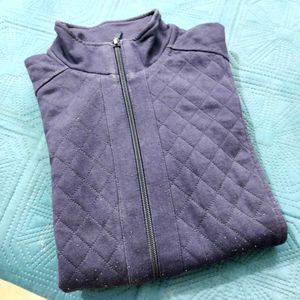 Quilted Zip-Up Jacket