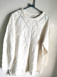 Cream Knit Sweater