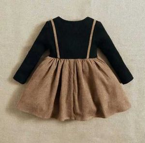 Cute Black &amp; Brown Bow Dress. every size available
