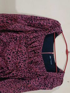 Chic Animal Print Dress