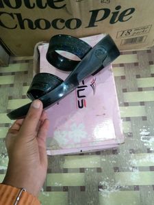 Stylish Black Wedge Sandals