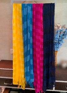 Set of 4 Vibrant Dupattas
