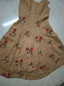Elegant Embroidered gown