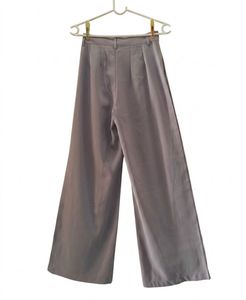 High wasted, wild leg plate, trouser, Korean style