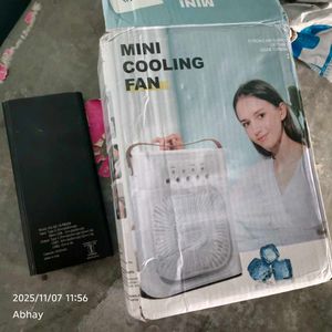 Mini Cooling AC with powerbank free