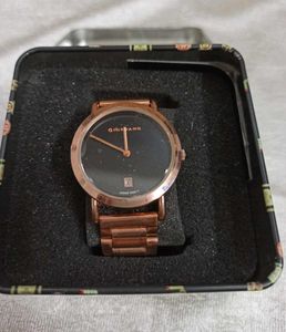 Elegant Giordano Rose Gold Watch