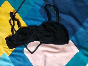 New Black Non Padded Bra