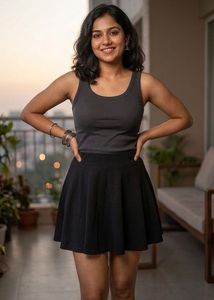 Never Used Mini Black Skirt