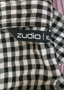 Checkered Cropped Shirt