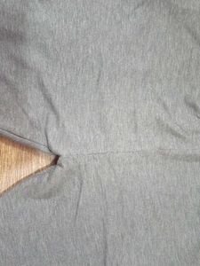 Men's Grey Striped Athletic Shorts