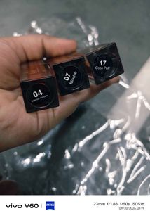 Set of 3 Matte Liquid Lipsticks