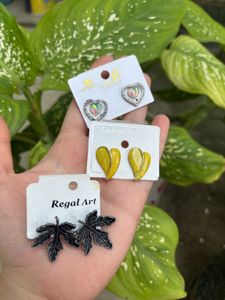 Set of 3 Fashion Earrings