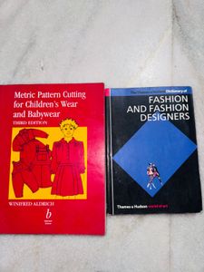 3 Fashion Design &amp; Pattern Cutting Books
