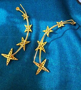 Hurry: Combo: Set Of 5 Studs+ 1 Ear Fitted Earring