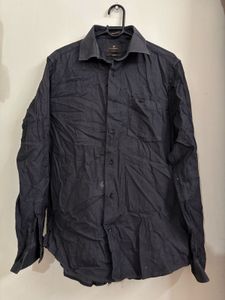 Men's Dark Blue Formal Shirt