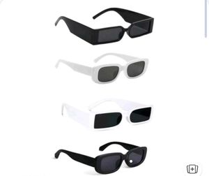 y2k Stylish Rectangular Sunglasses (Set of 4)