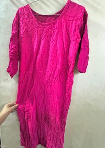 Vibrant Pink Kurta