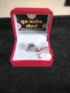Hearts Ring Pure Sterling Silver 925 (Wt: 2.880gm)