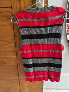 Forever 21 Striped Knit Top