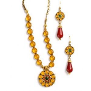 Beautiful Gujrati Kundan Set