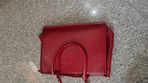Chic Red Handbag
