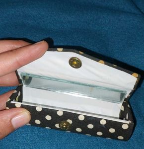 Polka Dot lipstick case with mirror (1+1 offer)