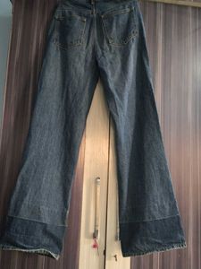 Wide Leg Denim Jeans