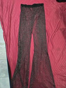 “Black Flared Party Pants ✨ (Worn Once / Statement