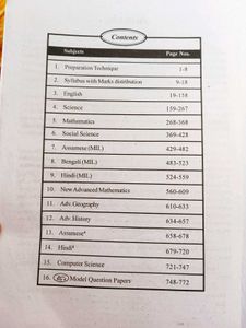 Class X Seba Question Bank 2025
