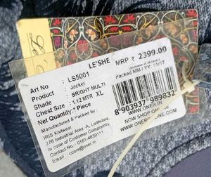 Elegant Feather Print Cape Jacket