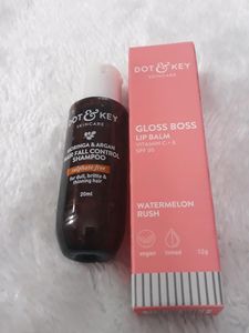 Dot & Key Watermelon Lip Balm For Glowing Pink Li
