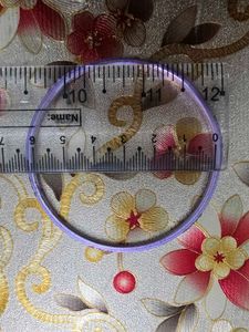 23 pcs - Elegant Purple Bangles with Rhinestones