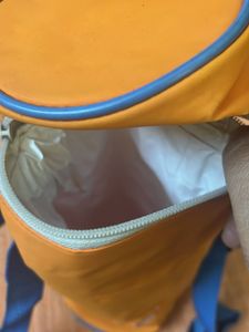 Orange &amp; Blue Insulated Bag for cold and hot drink