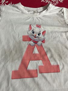 Cute Cat Graphic T-Shirt
