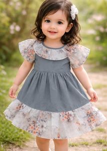 Cute Floral Baby Dress
