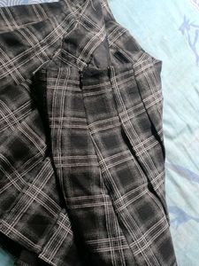 Plaid Pleated Mini Skirt🫠