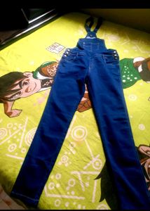 Stylish Women's Denim Dungarees