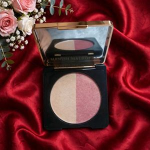 Manish Malhotra Highlighter &amp; Blush Duo sweet lust