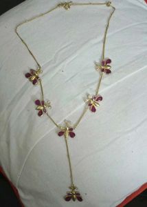 Unniyarcha Butterfly Necklace 925 silver