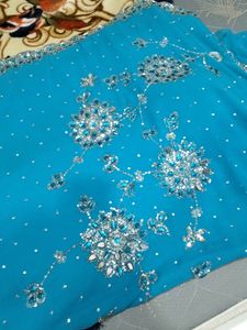 Beautiful Georgette Havey Saree